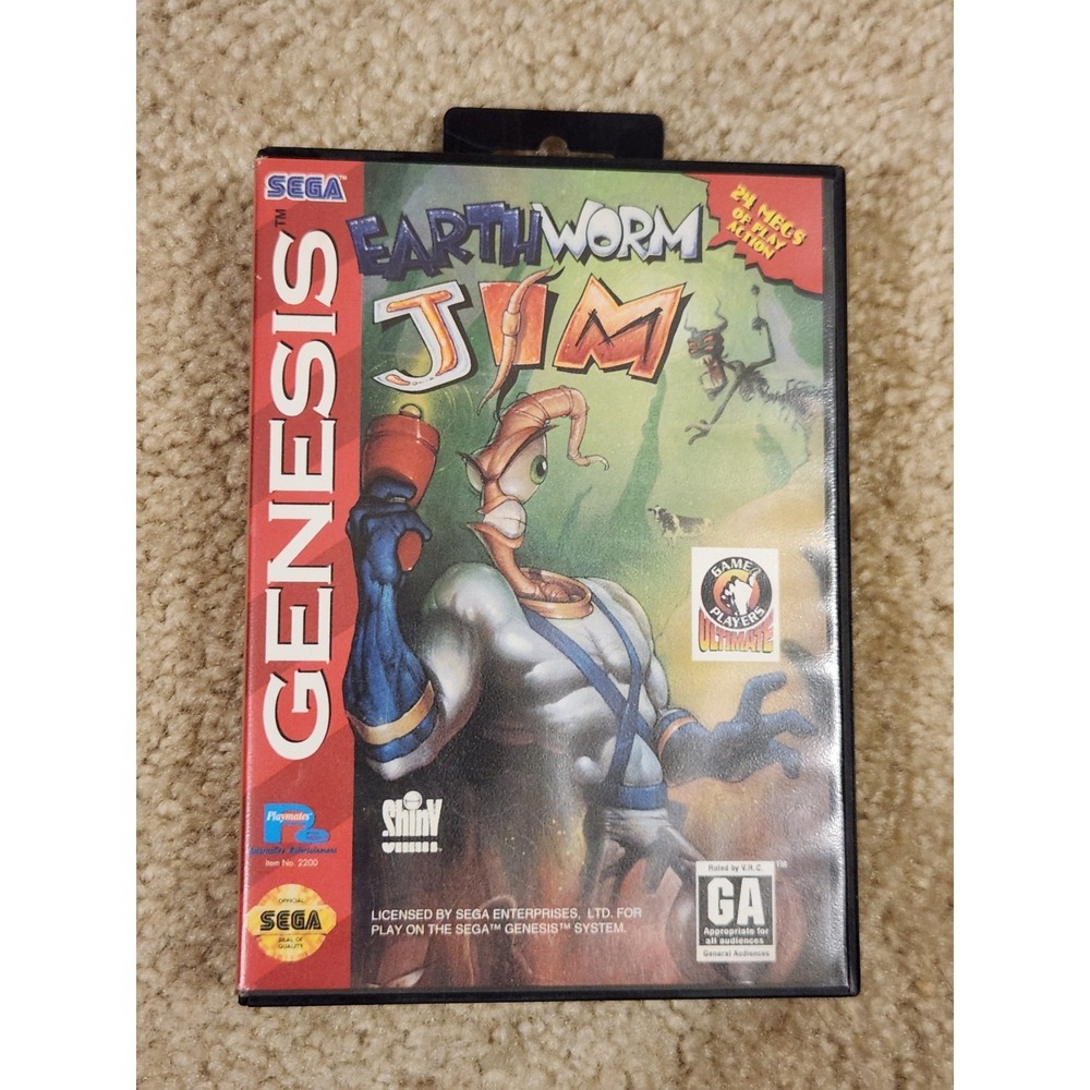 Earthworm Jim (Sega Genesis, 1994)